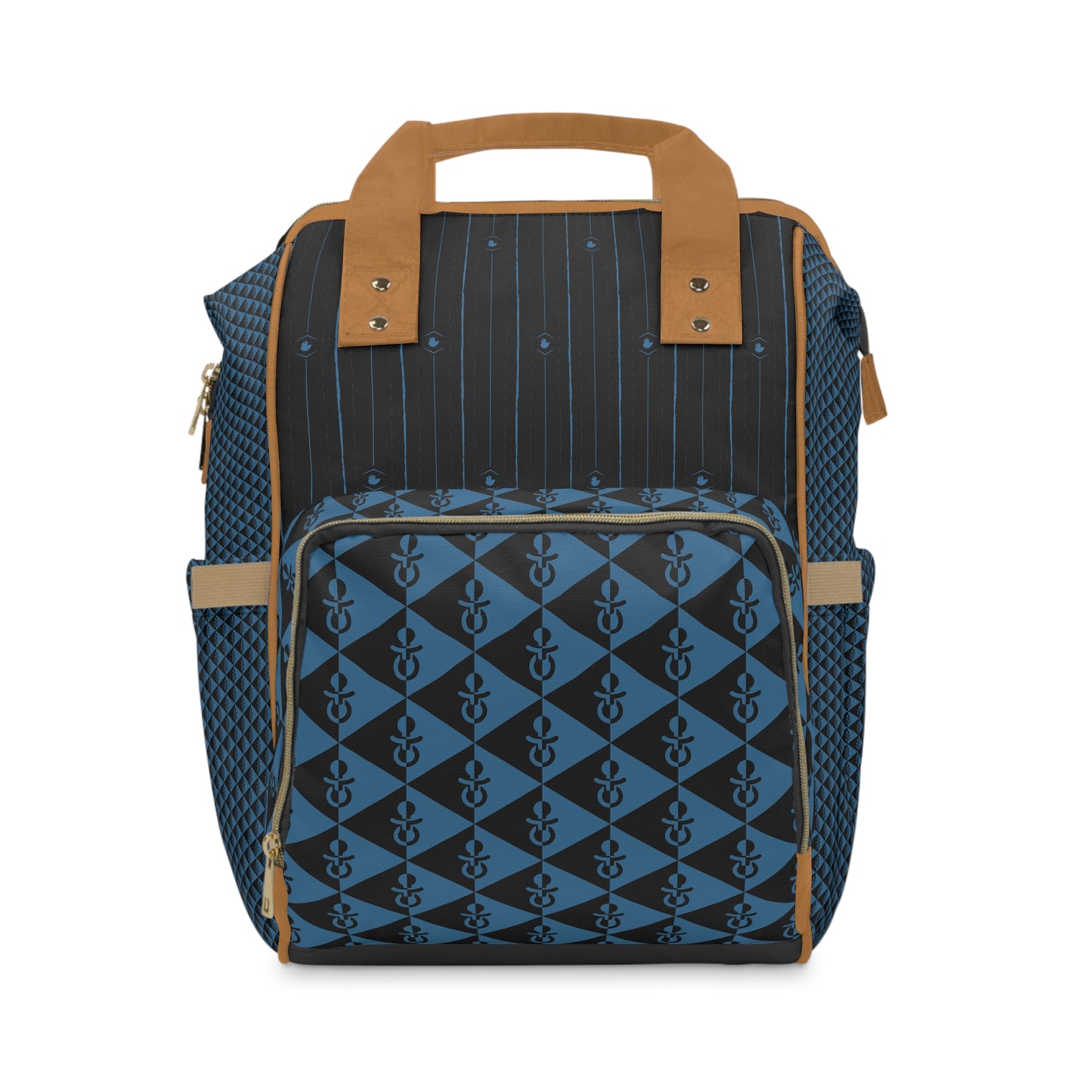 Multifunktionaler Wickelrucksack - Elegantes Blau