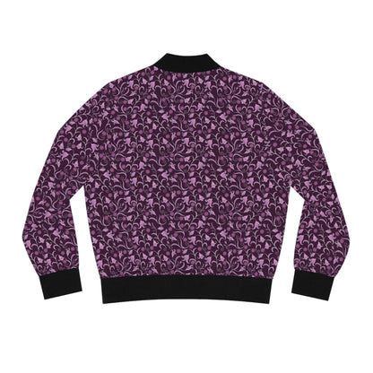 Purple Ivy – Damen Bomberjacke – Schickes Design für den Alltag