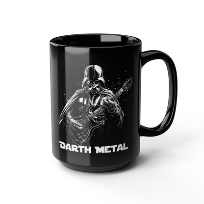 DARTH METAL  - Black Coffee Mug - 15oz