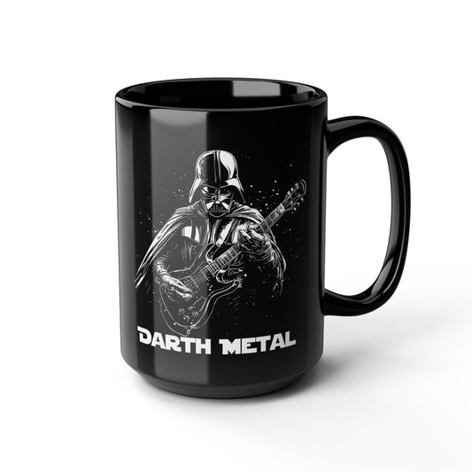 DARTH METAL  - Black Coffee Mug - 15oz