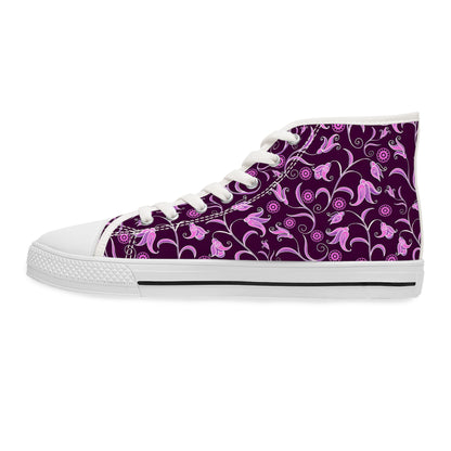 Lila Ivy – High Top Sneakers für Damen – Stylish & Fun