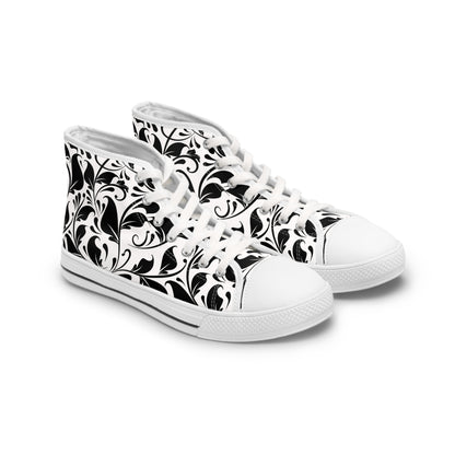 Schwarze Ivy High Top Sneakers für Damen – Stylisch & Fun
