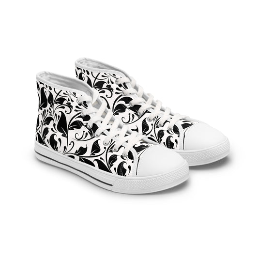 Schwarze Ivy High Top Sneakers für Damen – Stylisch & Fun