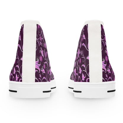 Lila Ivy – High Top Sneakers für Damen – Stylish & Fun