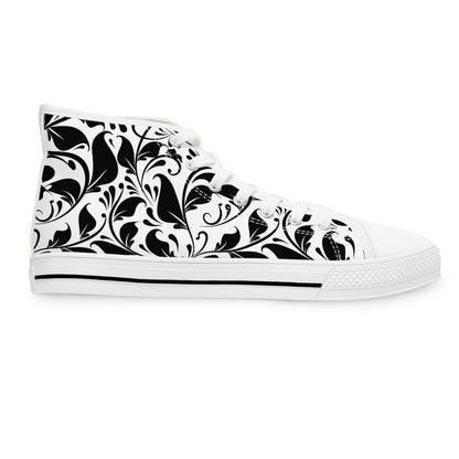 Schwarze Ivy High Top Sneakers für Damen – Stylisch & Fun