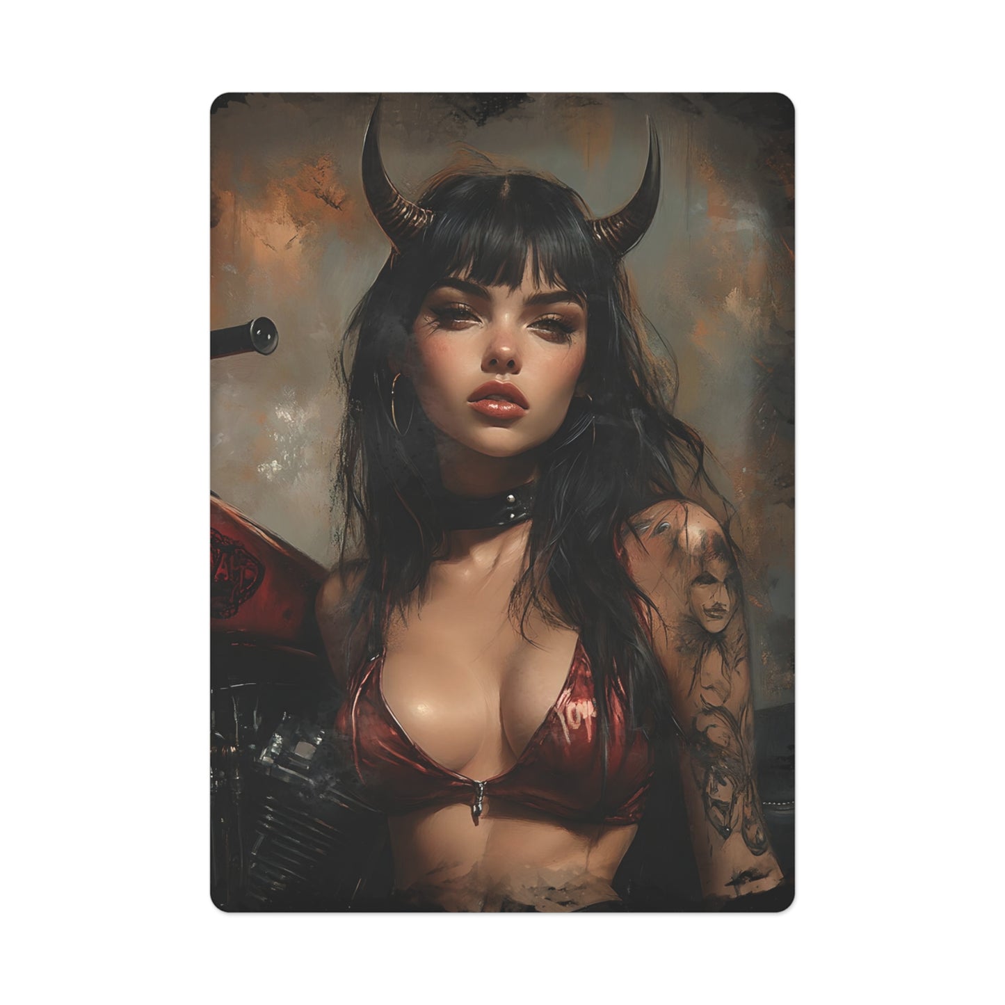 Hell's Vixen Pokerkarten-Set – Premium-Spieldeck für Spieleabende 