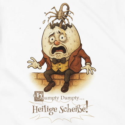 Humpty Dumpty – Facehugger Edition Heavyweight Premium Cotton Unisex T-Shirt