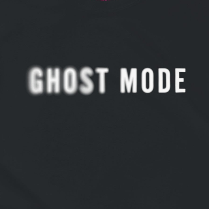 GHOST MODE - Schweres Unisex-T-Shirt mit Rundhalsausschnitt | Gildan® 5000