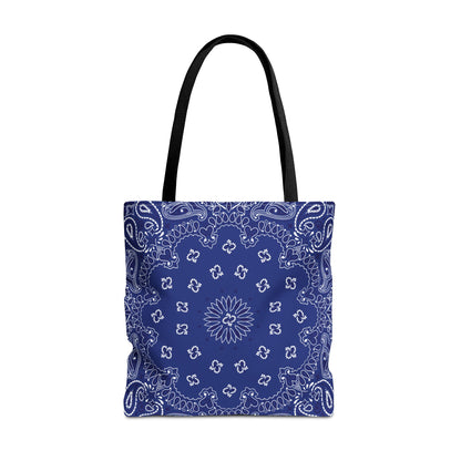 Einkaufstasche - BLAUES BANDANA