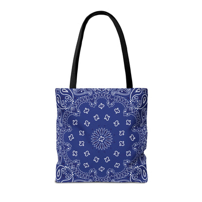 Einkaufstasche - BLAUES BANDANA