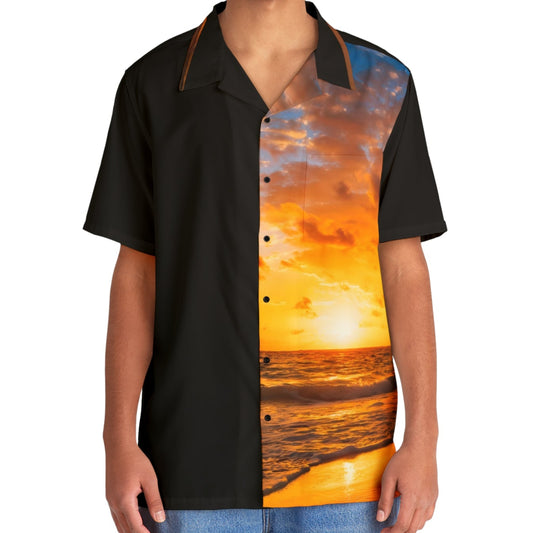 Tropical Men's Hawaiian Shirt - Beach Vibe Summer Gear