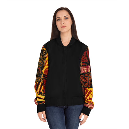 African Summer - Damen Bomberjacke - Schickes Design für den Alltag