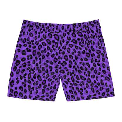 Purple Leopard - Swim Shorts - Hot Summer Vibes