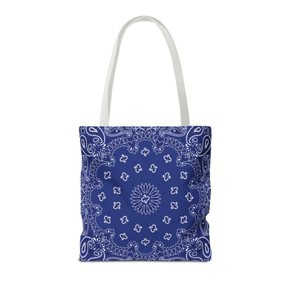 Einkaufstasche - BLAUES BANDANA