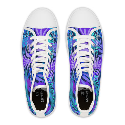 Tropical Trip High Top Sneakers für Damen – Stylisch & Fun