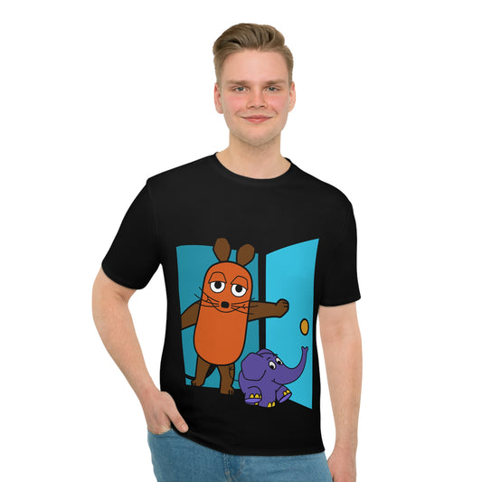 Maus - T-Shirt mit Grafik für Reiter