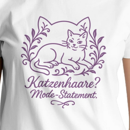 Katzenhaare? Mode-Statement - Katzen Heavyweight Unisex Crewneck T-Shirt | Gildan® 5000