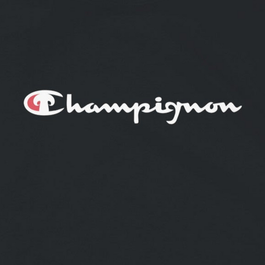 Champignon – Der wahre Champ – Schweres Unisex-T-Shirt mit Rundhalsausschnitt | Gildan® 5000