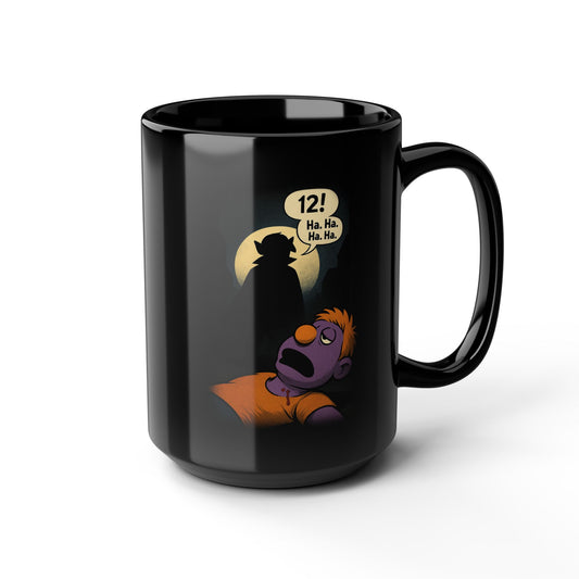 The Count - Black Coffee Mug - 15oz