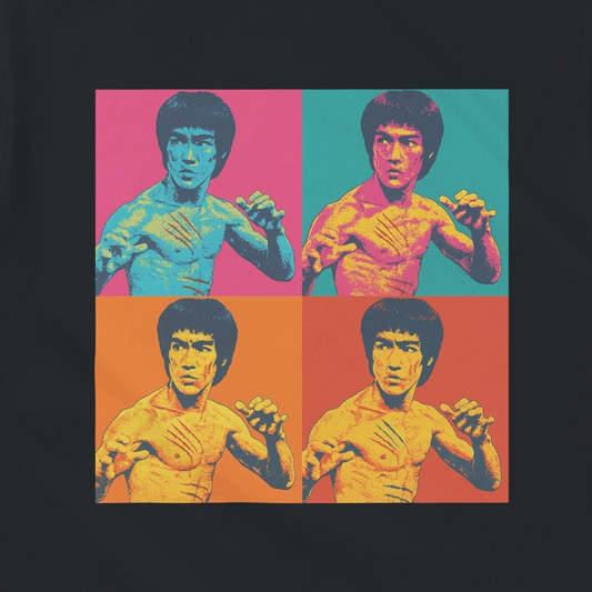 Bruce Lee – Schweres Unisex-T-Shirt mit Rundhalsausschnitt | Gildan® 5000