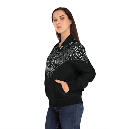 Bandana - Damen Bomberjacke - Schickes Design für den Alltagsstyle