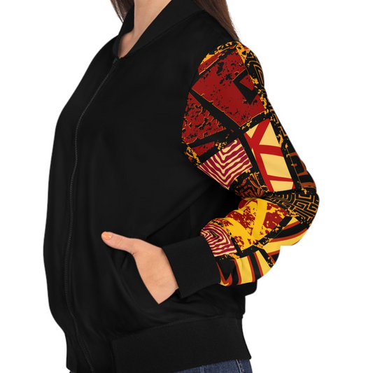 African Summer - Damen Bomberjacke - Schickes Design für den Alltag