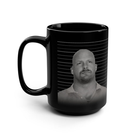 Stone – Mug Shot – Schwarze Kaffeetasse – 15 oz 