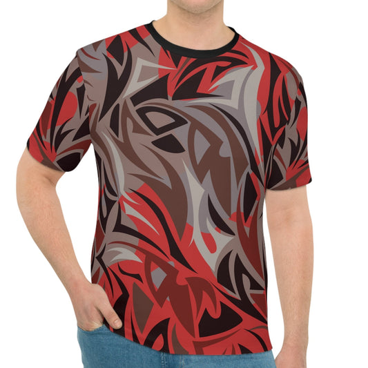 Maori Camouflage – Schweres, weiches und bequemes Unisex-T-Shirt mit Rundhalsausschnitt | Gildan® 6400