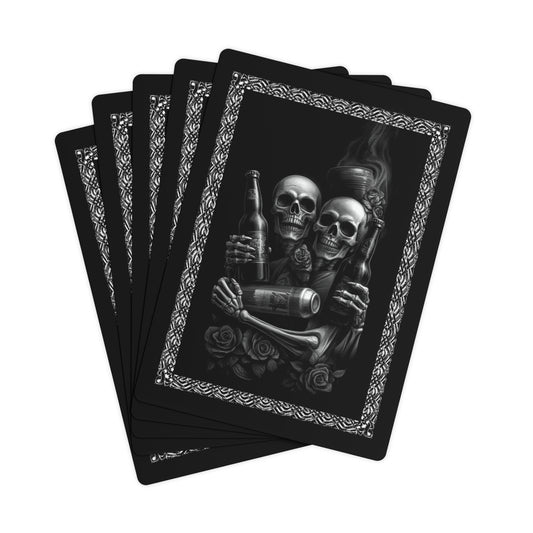 Party Never Ends Pokerkarten-Set – Premium-Spieldeck für Spieleabende 