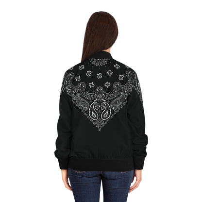 Bandana - Damen Bomberjacke - Schickes Design für den Alltagsstyle