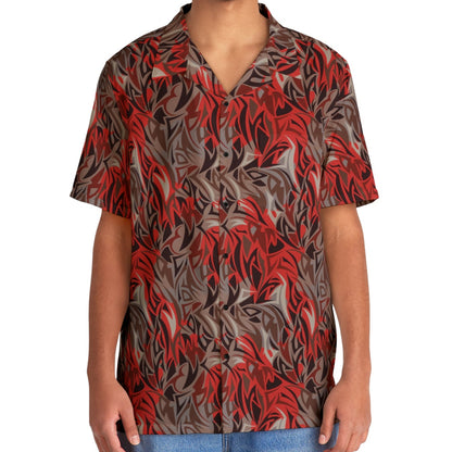 Maori Camo  - Men's Hawaiian Shirt - Beach Vibe Summer Gear
