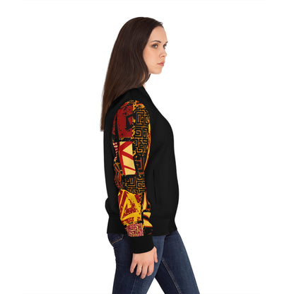 African Summer - Damen Bomberjacke - Schickes Design für den Alltag