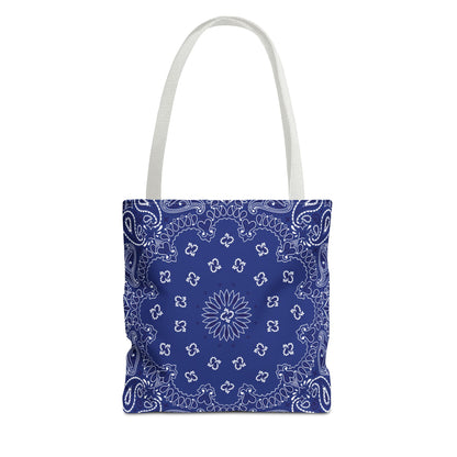 Einkaufstasche - BLAUES BANDANA