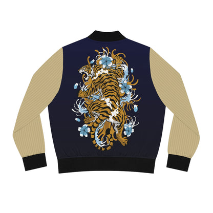 Tiger - Bomberjacke Schickes Design für den Alltagsstil