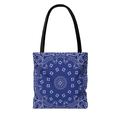 Einkaufstasche - BLAUES BANDANA