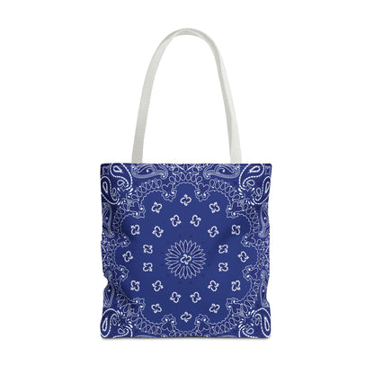 Einkaufstasche - BLAUES BANDANA