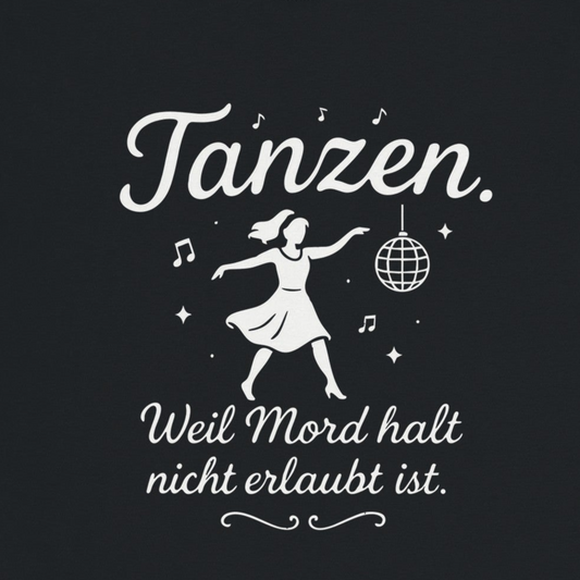 Tanzen – Schweres, weiches und bequemes Unisex-T-Shirt mit Rundhalsausschnitt | Gildan® 5000