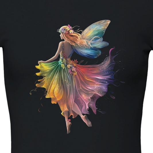 Flight Fairy - Fairy Collection - Premium Damen Rundhals-T-Shirt | Bella + Canvas 6004