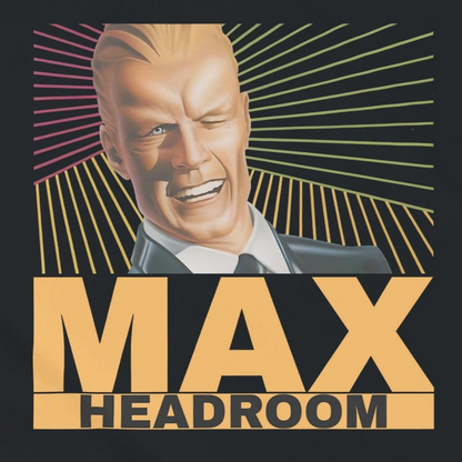 Max Headroom – Schweres Unisex-T-Shirt mit Rundhalsausschnitt | Gildan® 5000