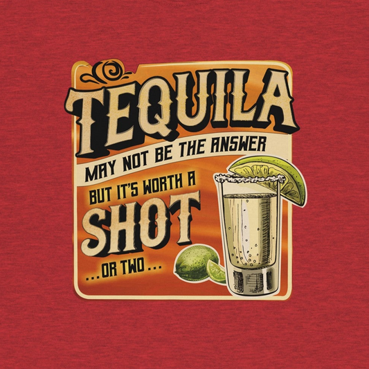 TEQUILA – Klassisches Unisex-T-Shirt mit Rundhalsausschnitt | Gildan® 64000