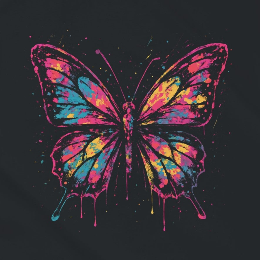Butterfly - Schweres Unisex-T-Shirt mit Rundhalsausschnitt | Gildan® 5000