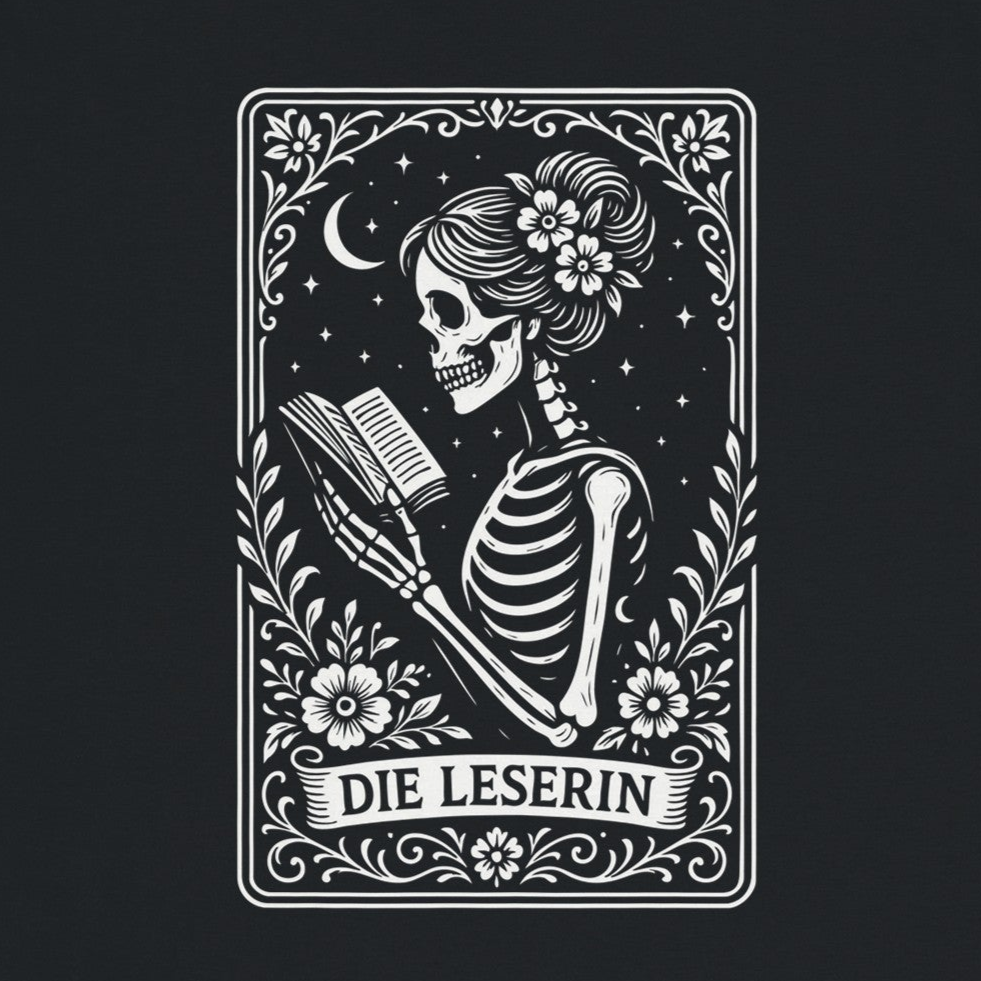 Die Leserin – Schweres, weiches und bequemes Unisex-T-Shirt mit Rundhalsausschnitt | Gildan® 5000