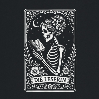 Die Leserin – Schweres, weiches und bequemes Unisex-T-Shirt mit Rundhalsausschnitt | Gildan® 5000