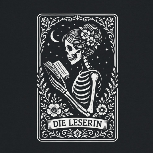 Die Leserin – Schweres, weiches und bequemes Unisex-T-Shirt mit Rundhalsausschnitt | Gildan® 5000
