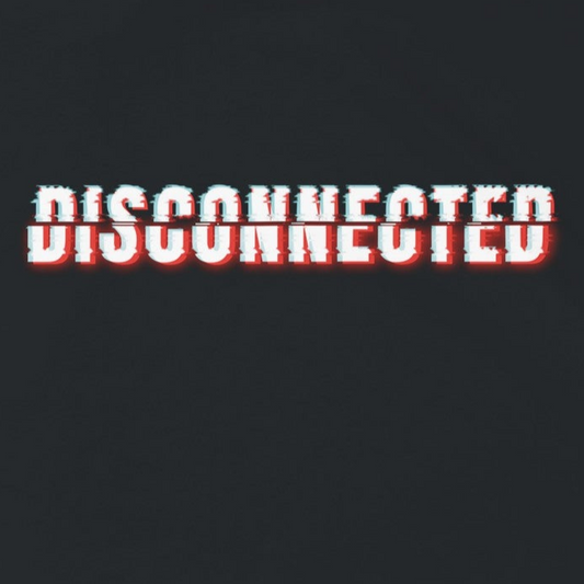 DISCONNECTED – Schweres Unisex-T-Shirt mit Rundhalsausschnitt | Gildan® 5000