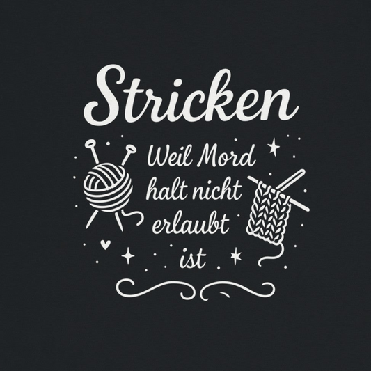 Stricken – Schweres, weiches und bequemes Unisex-T-Shirt mit Rundhalsausschnitt | Gildan® 5000