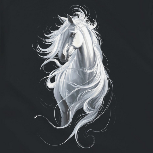Whitehorse – Schweres Unisex-T-Shirt mit Rundhalsausschnitt | Gildan® 5000