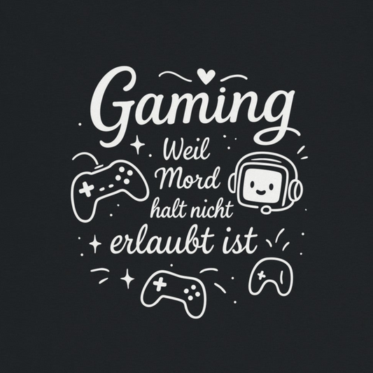 Gaming – Schweres, weiches und bequemes Unisex-T-Shirt mit Rundhalsausschnitt | Gildan® 5000
