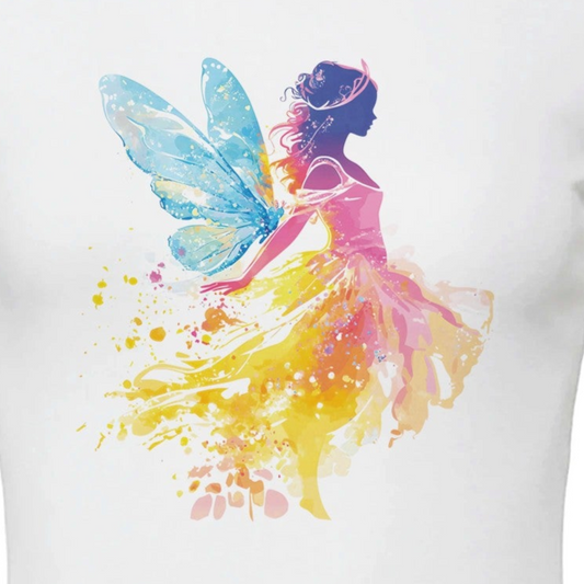 Flying Dou - Fairy Collection - Premium Damen Rundhals-T-Shirt | Bella + Canvas 6004