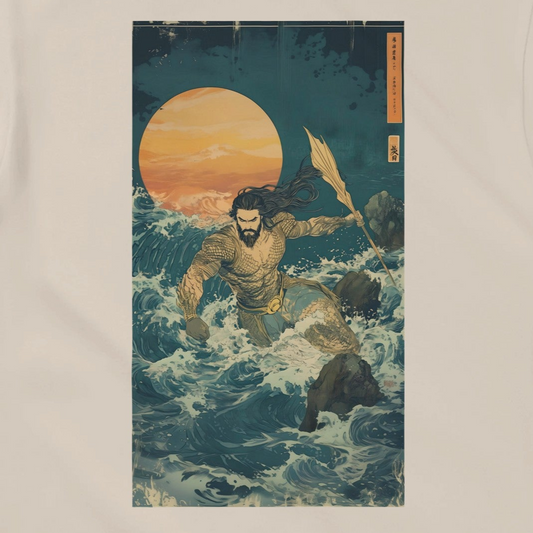 Man of Water – Schweres Unisex-T-Shirt mit Rundhalsausschnitt | Gildan® 5000